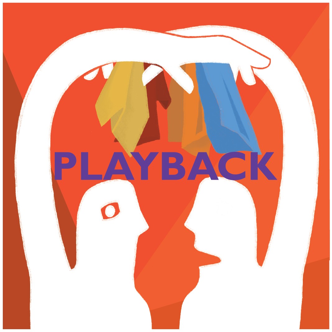 graphic design of play title