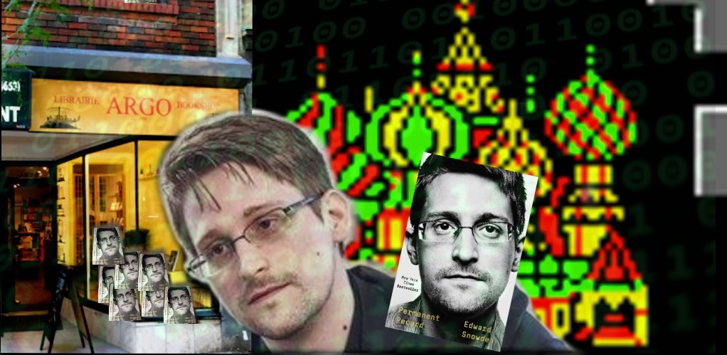 Collage of Snowden Argo BookStore & Tetris