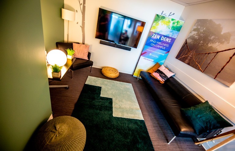 The Zen Den in Concordia's GM building