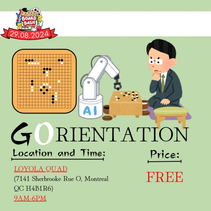 ECA promo poster for orientation