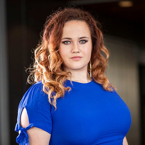 Image shows the portrait of Rachel Thomas