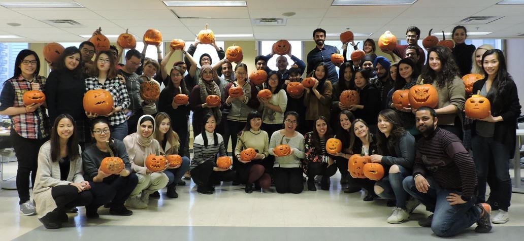 Pumpkin carving activity October 2016