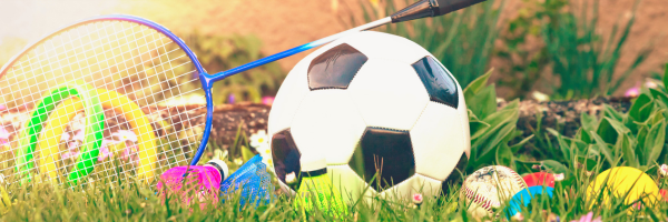 Colourfule sports equipment