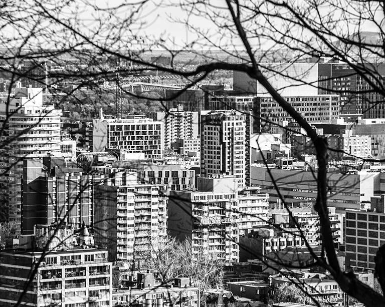 Scenic view of Montreal