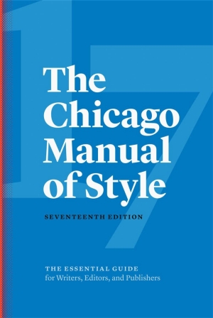 Chicago Manual of Style book cover