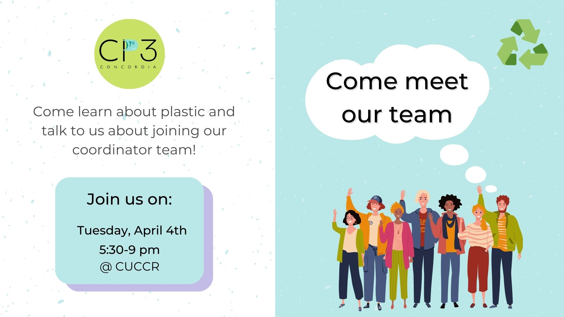 Plastic 101 & recruitment - 1