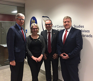 School of Irish Studies welcomes Ambassador Kelly and Minister Breen