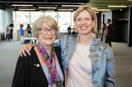 Maïr Verthuy (à gauche) et Kimberley Manning.