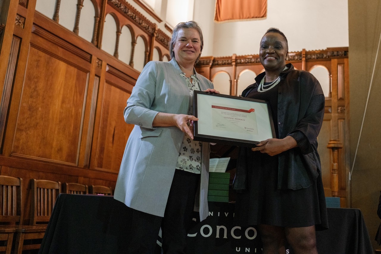 Leonie Morris (Biology, Staff Award)