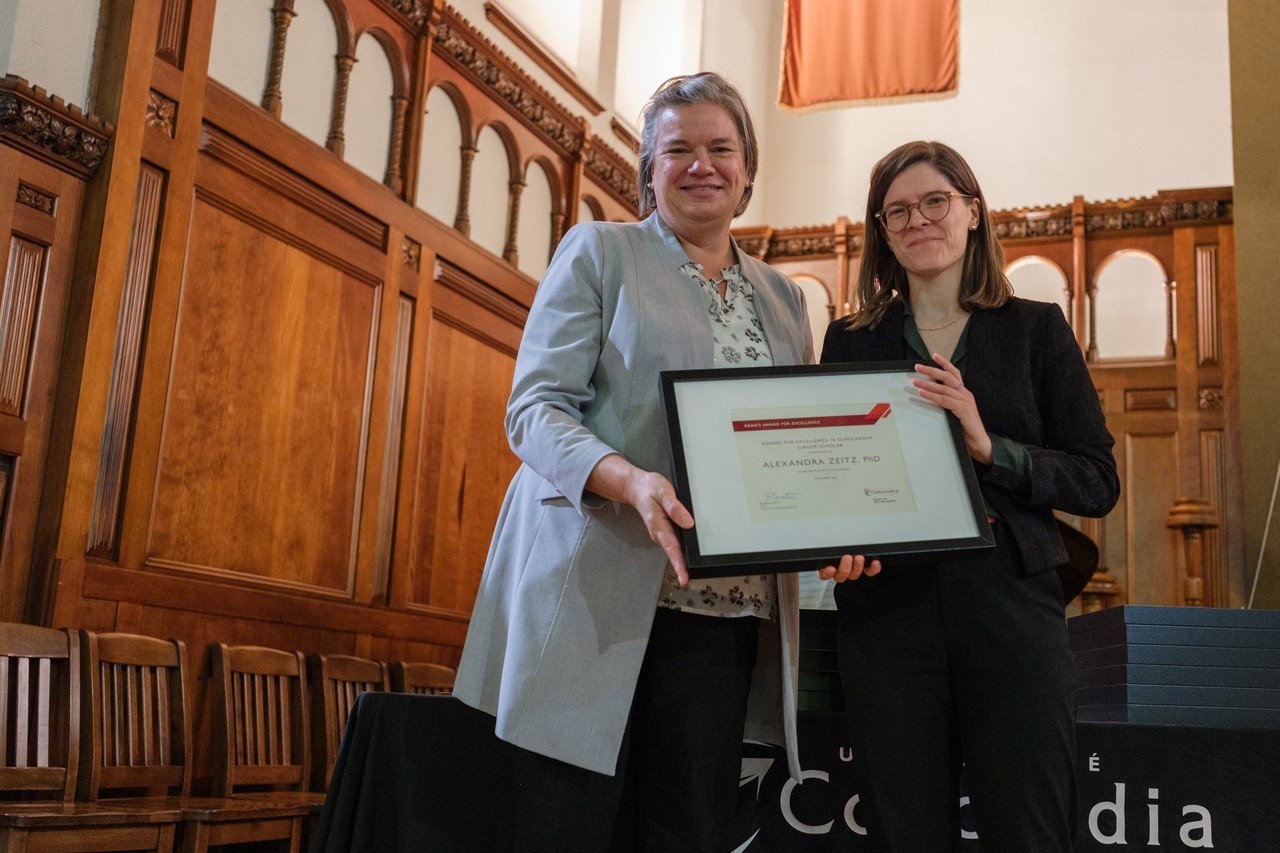 Alexandra Zeitz (Political Science, Junior Scholar Award)