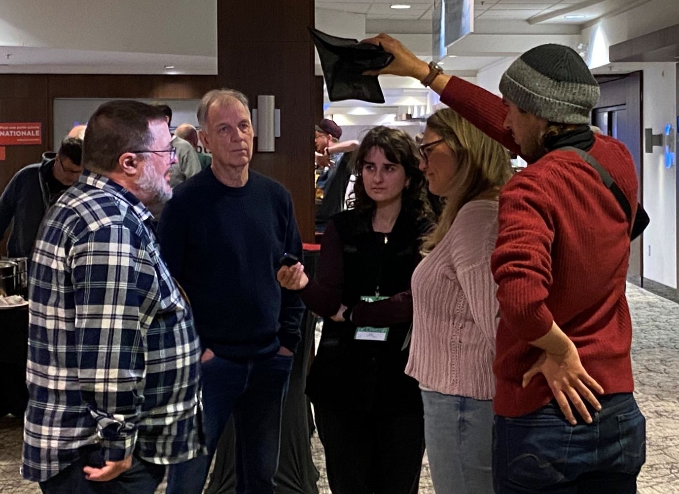 Students shadow Journalist-in-Residence Francine Pelletier in Gatineau, Quebec for upcoming documentary on Quebec Solidaire’s Gabriel Nadeau-Dubois.