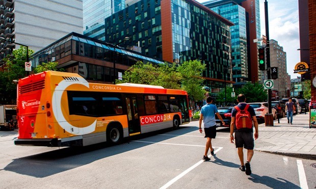 Concordia shuttle bus