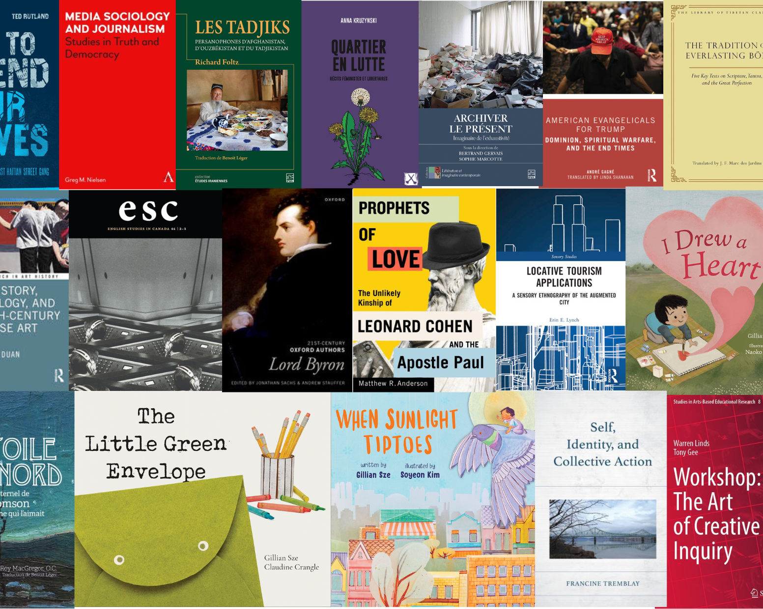 Celebrating academic contributions through new publications by Arts and Science Faculty members