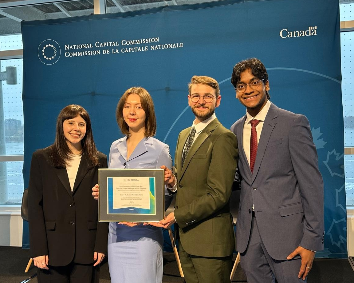 Concordia alumni team wins the 2026 National Capital Commission Waterway Design Challenge