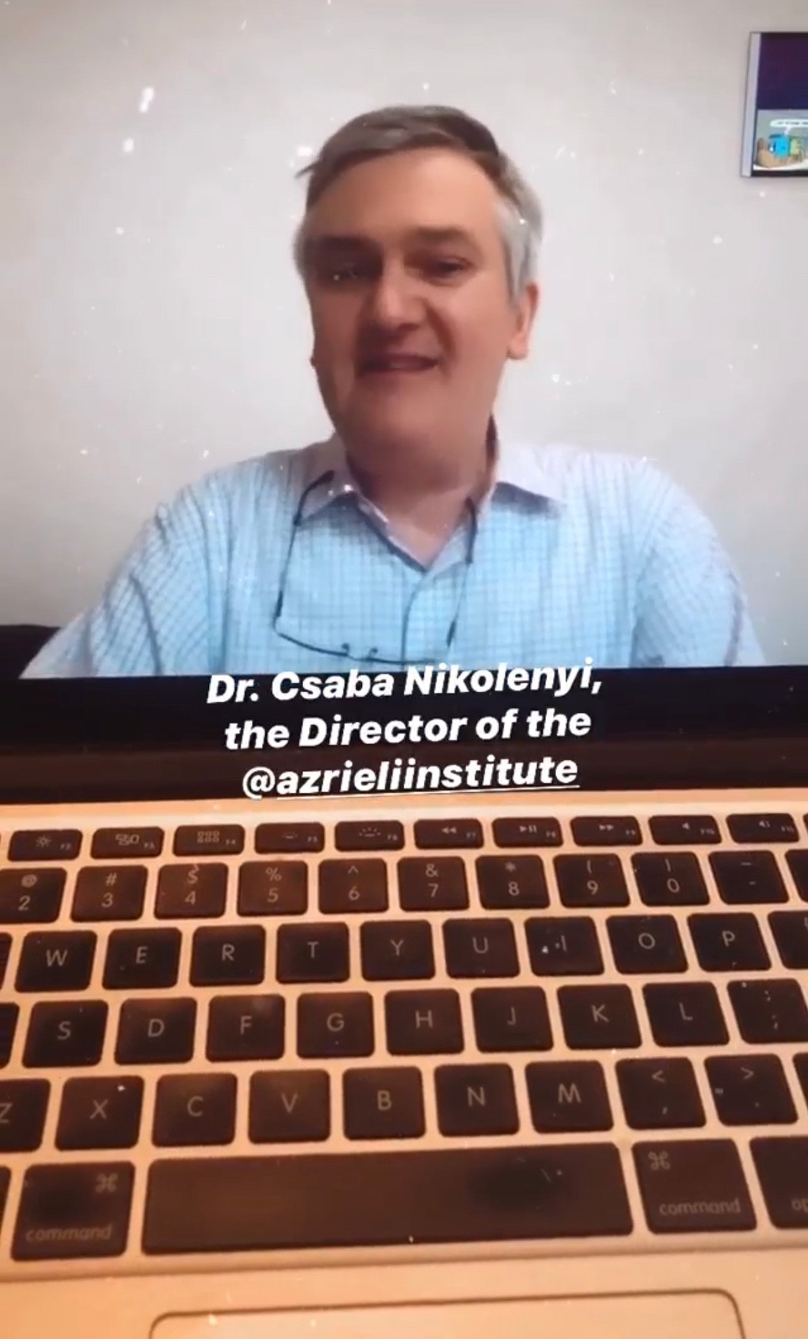Institute Director gives a zoom talk about Israeli elections
