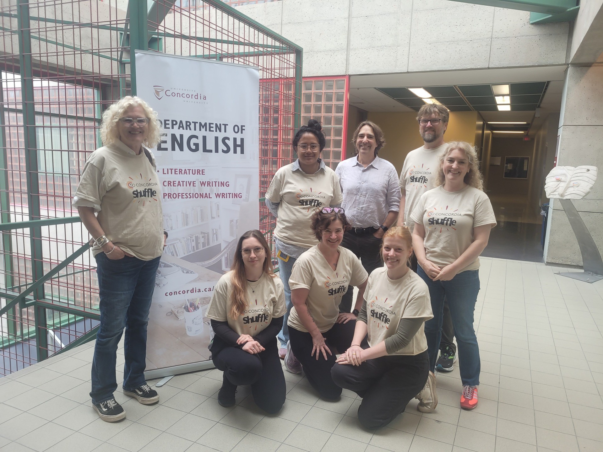 Students, staff and faculty fundraise for the English Department Undergraduate Award for Academic Excellence