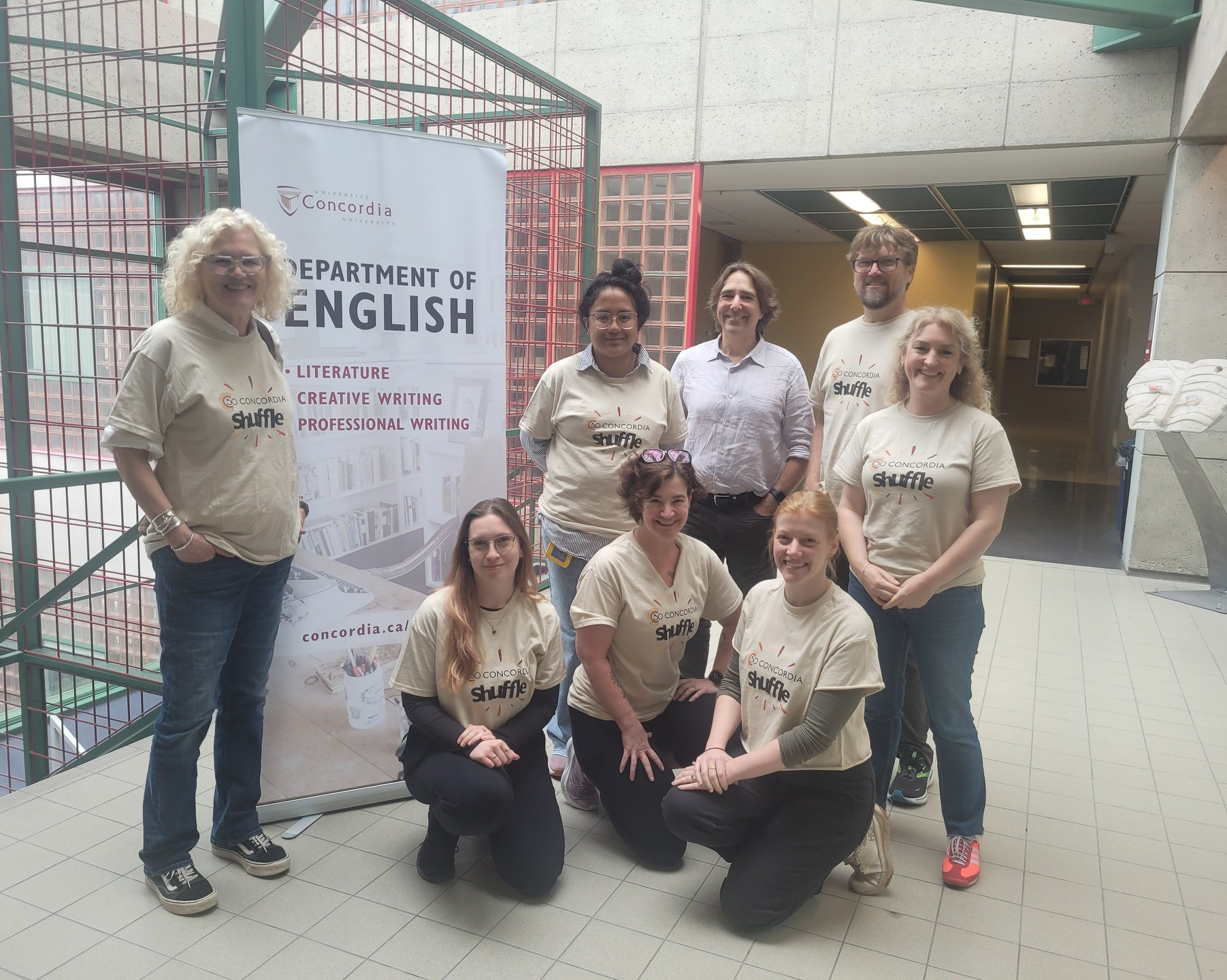 Students, staff and faculty fundraise for the English Department Undergraduate Award for Academic Excellence