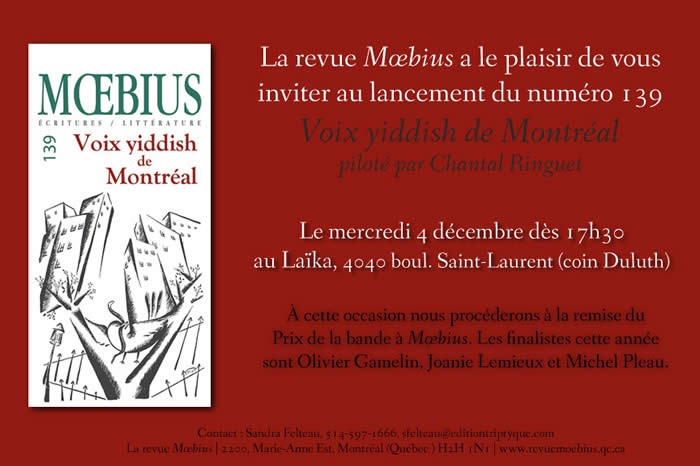 La revue Mœbius La revue Mœbius