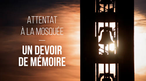 Image from the documentary Attentat à la mosquée Un devoir de mémoire
