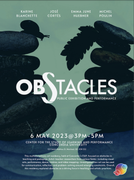Photo of poster for OBSTACLES