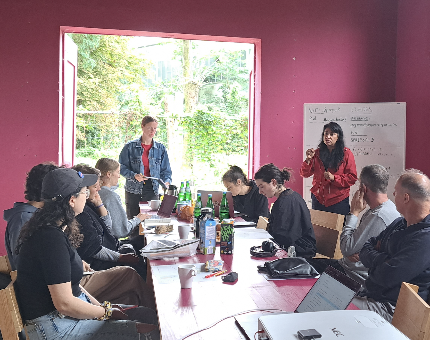 CSLP Artist-in-Residence Leads Workshop at Spreepark Art Space in Berlin