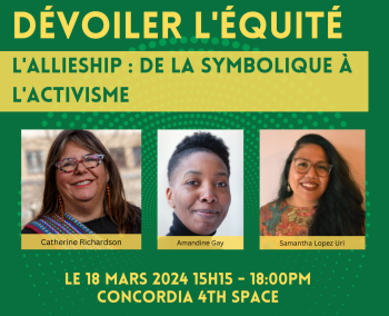 L'affiche pour l'atelier, L'allieship : de la symbolique à l'activisme 