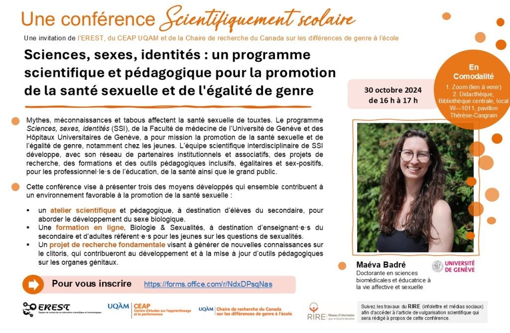 Poster for the CEAP UQAM conference