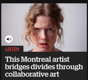 Veronica Mockler image from the CBC Radio interview Veronica Mockler image from the CBC Radio interview