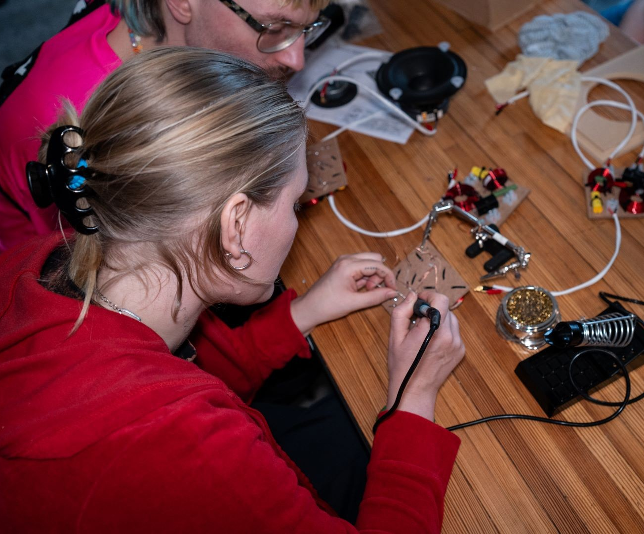 MORPH sound system workshop empowers women and queer creators in sound culture