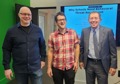 Photo of Eric Dion, David Waddington and Dewey Cornell