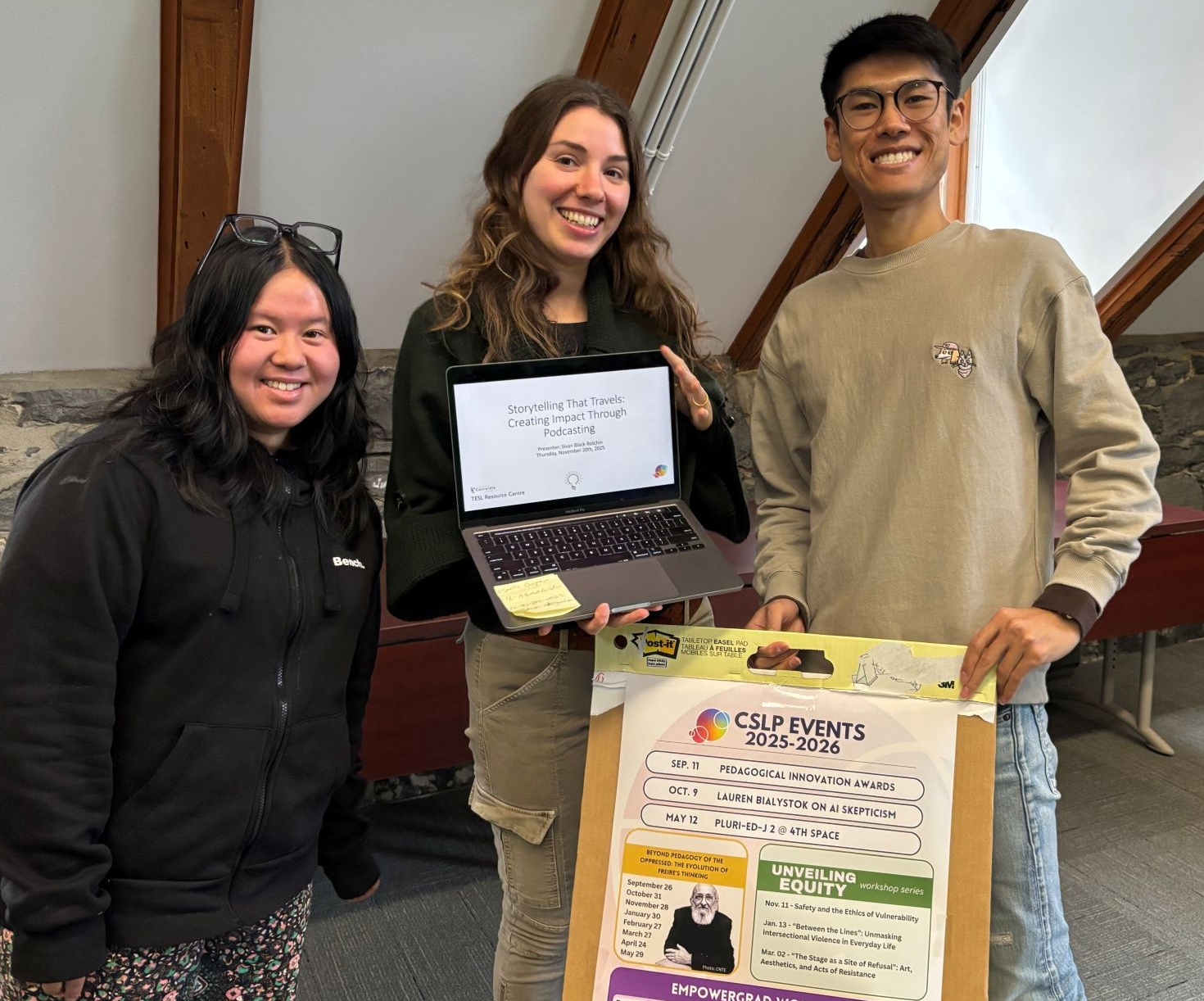 CSLP workshop explores how podcasting can transform research storytelling