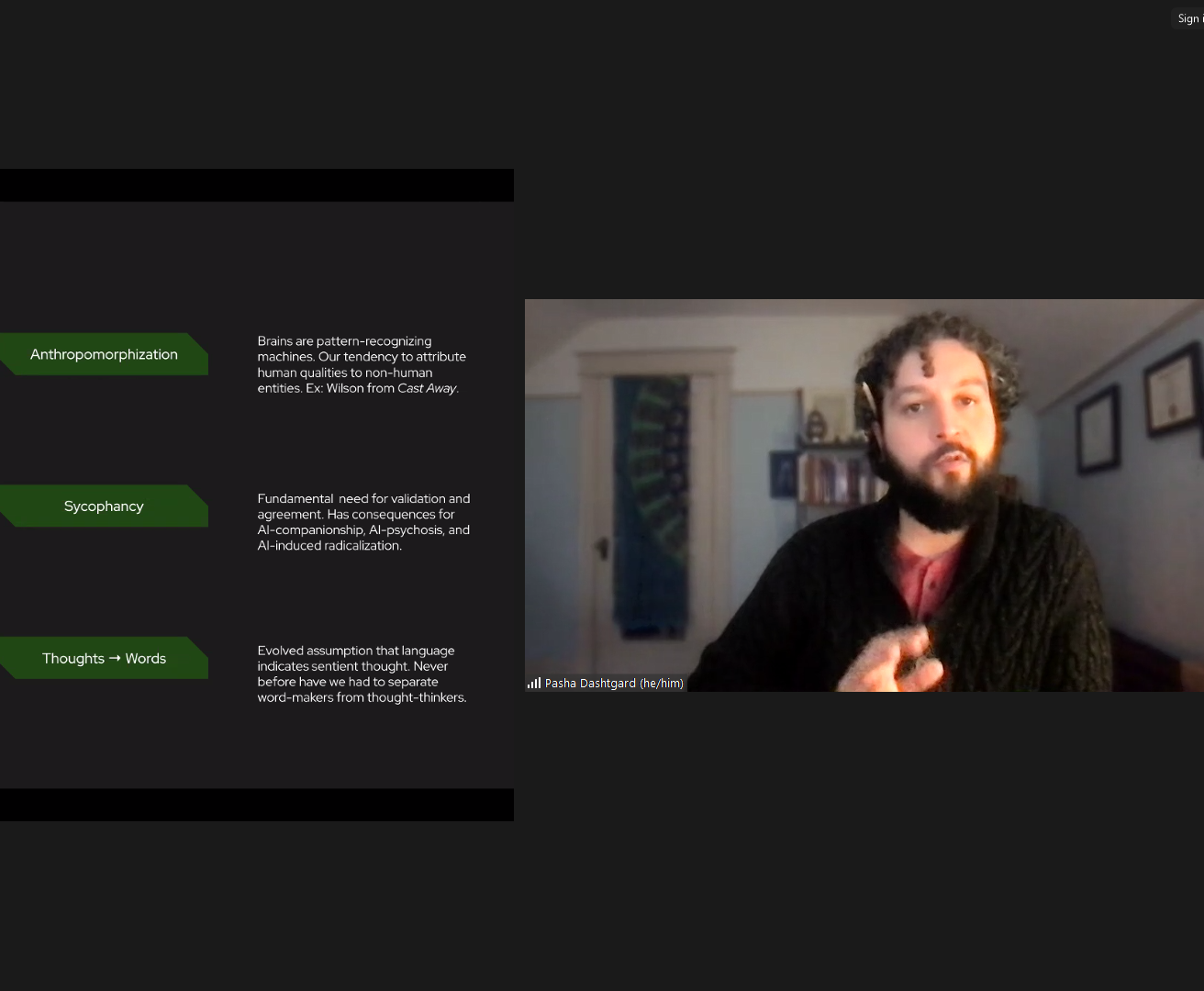 CSLP event examines the psychological risks of AI interaction