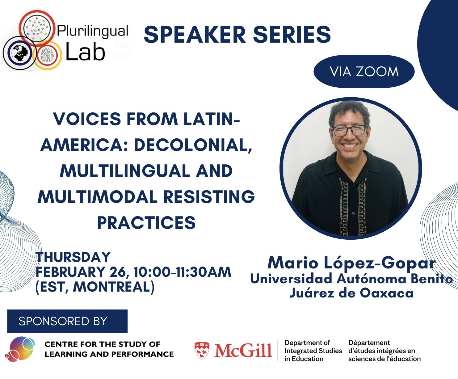 Voices from Latin-America - Decolonial, Multilingual and Multimodal Resisting Practices