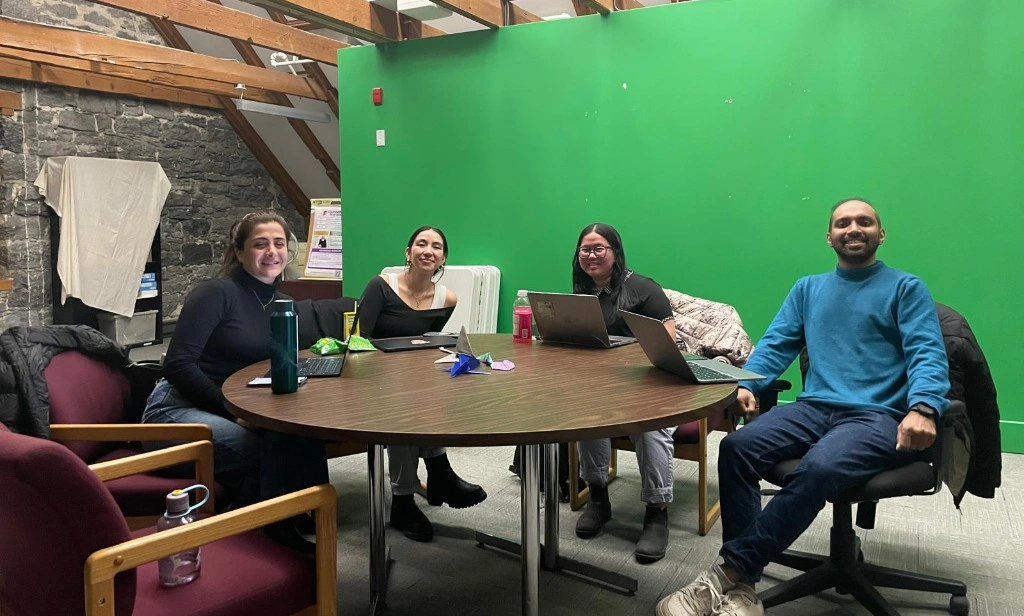 The small group discussions allowed for an easy exchange of ideas and peer support