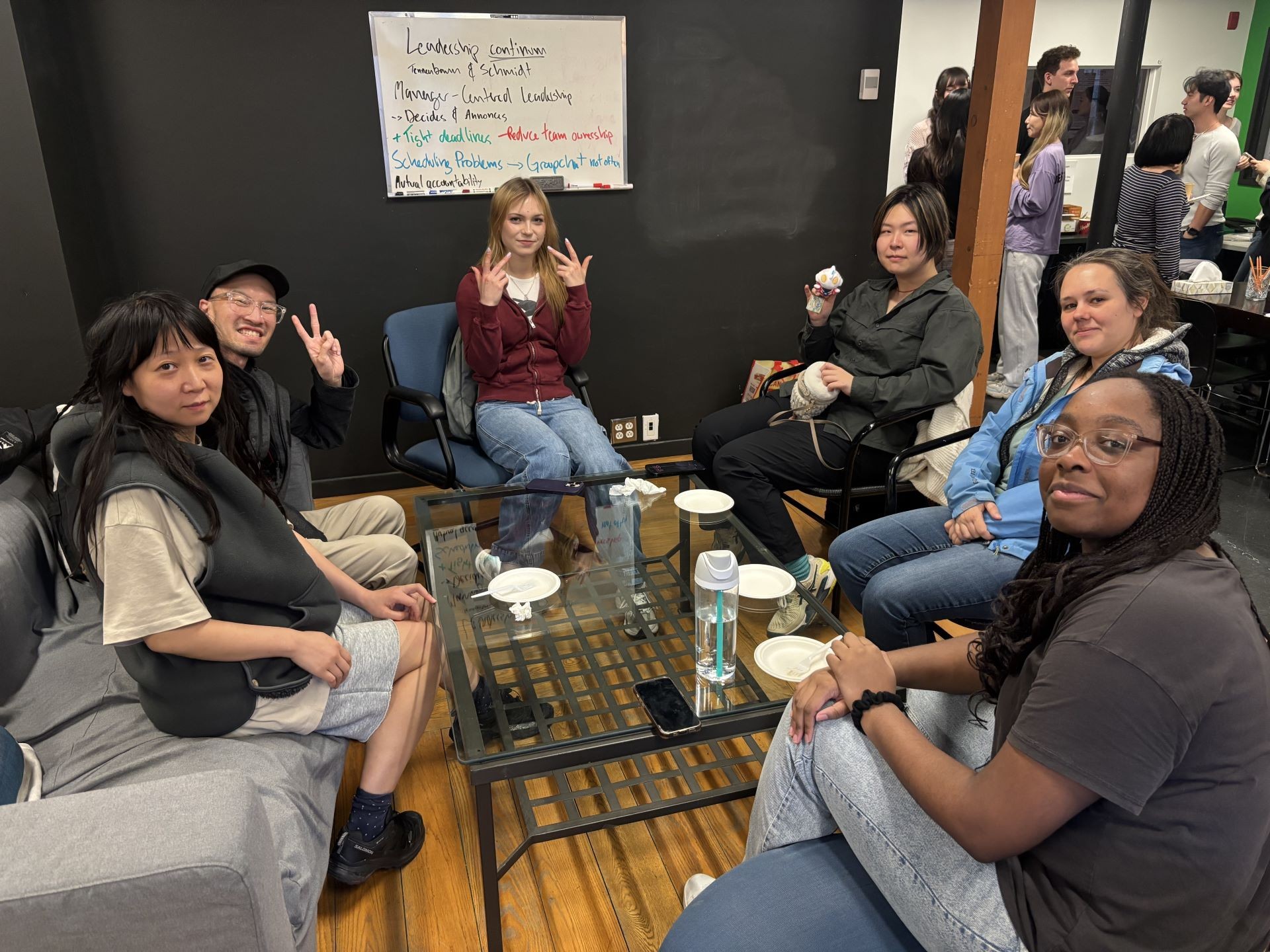 Group photo from last language exchange session