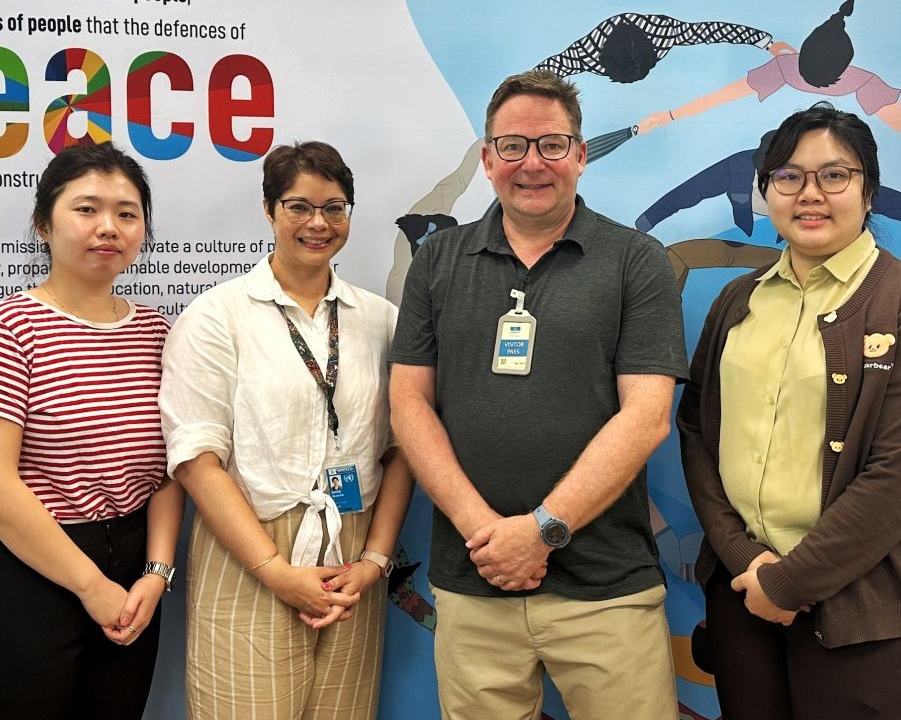 Patrick Charland strengthens UNESCO partnerships in the Asia-Pacific region