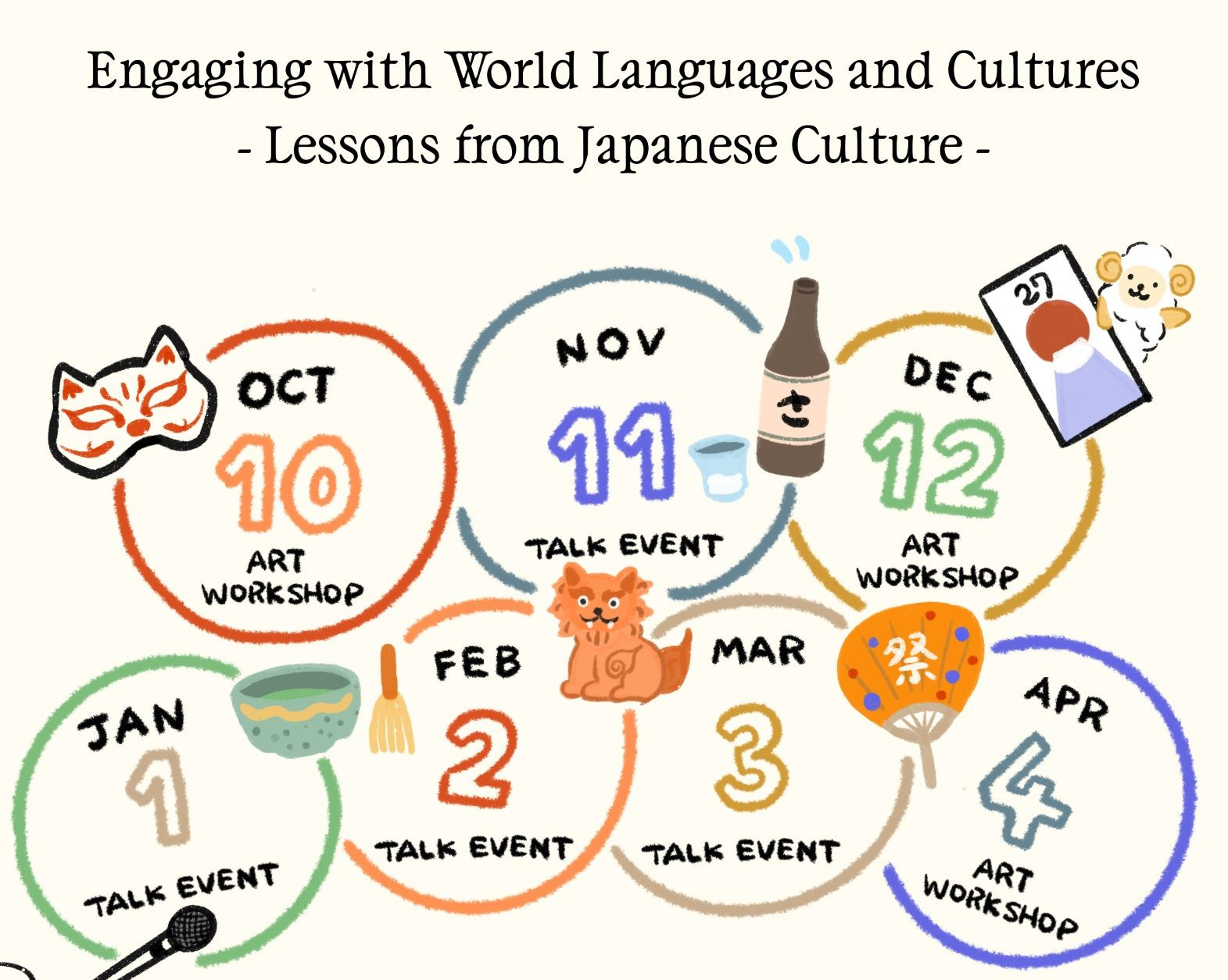CSLP teams with JLCC for new EmpowerGrad series exploring language and culture through Japanese culture