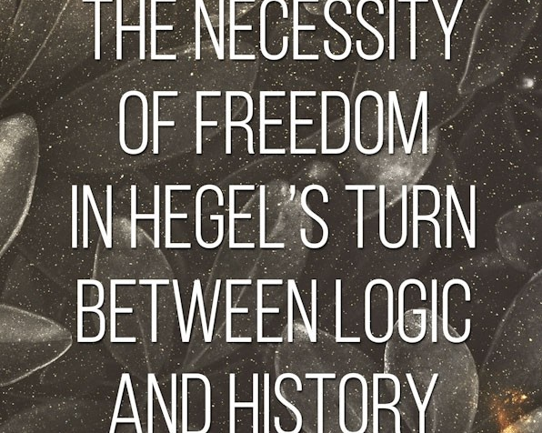Emilia Angelova Publishes New Book on Hegel