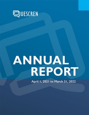 QUESCREN_Annual_Report_2021_22_cover