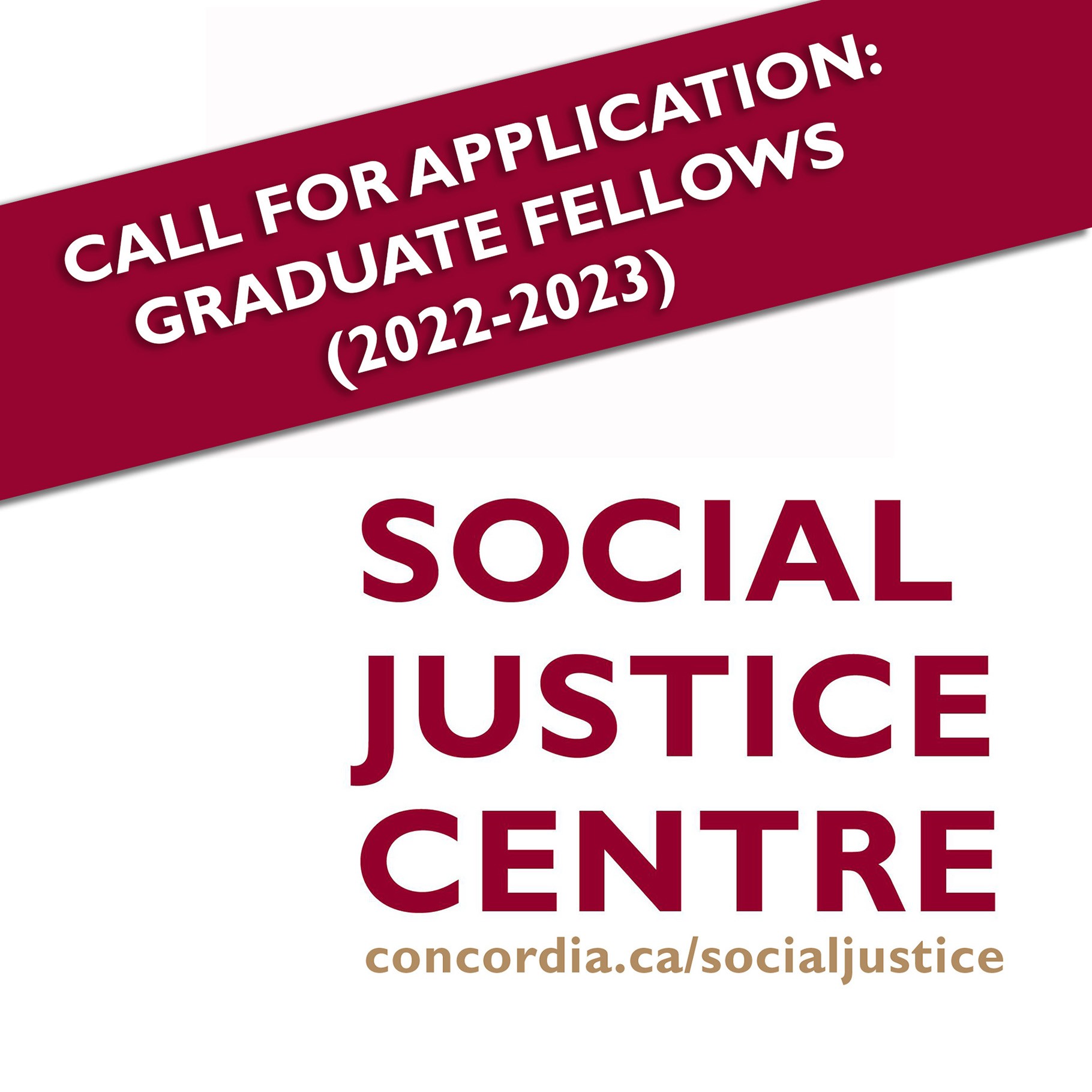 Call for applications Graduate Fellowships