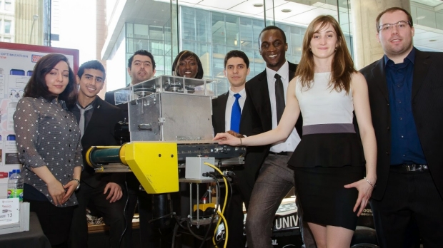 Concordia's Capstone project team sponsored by Mega Brands 