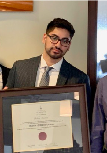 The first Green-SEAM student to graduate 