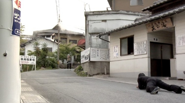 Jin-me Yoon, As It Is Becoming (Beppu), 2008 (video still). Multi-channel video installation. Jin-me Yoon, As It Is Becoming (Beppu), 2008 (video still). Multi-channel video installation.