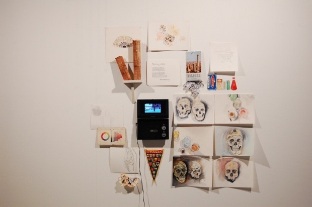 If found return to me, Solo exhibition at AKA 2013. Photo: Bart Gazzola