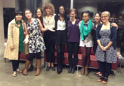 Dr Alice Jim (second from the right) with her students; left to right: Rajee Jejishergill, Sarah Catherine de Montigny Racher, Carolina Garcia Amatos, Marlee Parsons, Adrienne Johnson, Cecile Charvet, Genevieve Wallen, and Brittany Joy Watson. Dr Alice Jim (second from the right) with her students; left to right: Rajee Jejishergill, Sarah Catherine de Montigny Racher, Carolina Garcia Amatos, Marlee Parsons, Adrienne Johnson, Cecile Charvet, Genevieve Wallen, and Brittany Joy Watson.