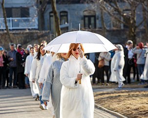 Concordia faculty organize an urban walking tour through Shaughnessey Village