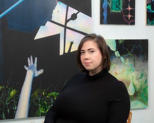 Concordia MFA student wins the Nancy Petry Award in Painting