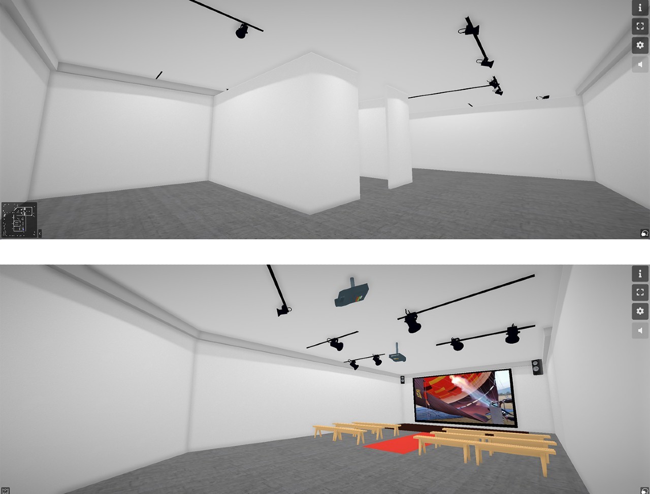 The TEMPO Critique Gallery is a virtual gallery space that faculty can use to host class critiques by reserving dates ahead of time. The TEMPO Critique Gallery is a virtual gallery space that faculty can use to host class critiques by reserving dates ahead of time.