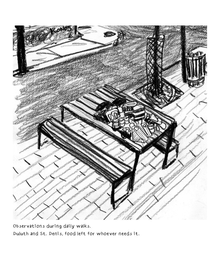 Jenny Lin's pandemic drawings Jenny Lin's pandemic drawings
