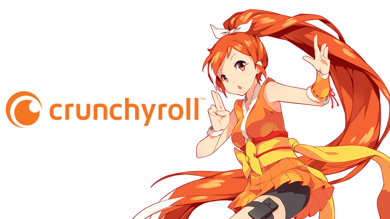 Announcement image for Crunchyroll, a transnational anime streaming platform. 